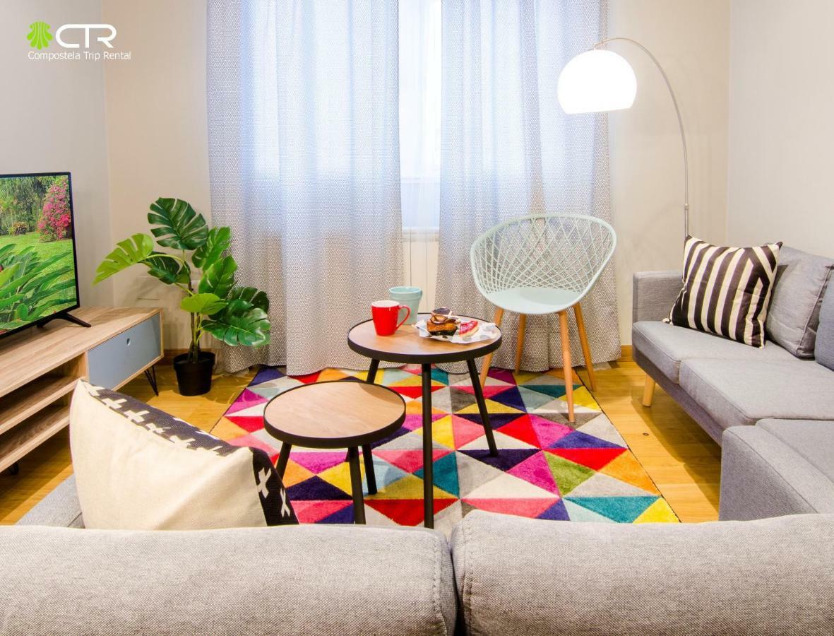 Coqueto & Confortable Apartamento Daire Santiago de Compostela Dış mekan fotoğraf